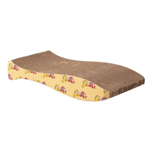 Katzenkratzer, Wellpappe Katzenboden Kratzpad, Katzenkratzer Nachfüllpads, Karton Reversible Katzenkratzer Kratzfest Interaktive Kratzpappe für Katzenhäuser Katzenkratzer, Wellpappe Katzenboden Kratzpad, Katzenkratzer Nachfüllpads, Karton Reversible Katzenkratzer Kratzfest Interaktive Kratzpappe für Katzenhäuser von Opilroyn