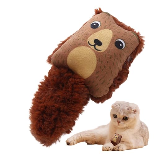 Kauspielzeug aus Plüsch für Katzen, interaktives Beißspielzeug für Katzen, Katzenspielzeug in Tierform, weiches Spielzeug für Haustiere, Katzenspielzeug, fördert die Gesundheit Kauspielzeug aus Plüsch für Katzen, interaktives Beißspielzeug für Katzen, Katzenspielzeug in Tierform, weiches Spielzeug für Haustiere, Katzenspielzeug, fördert die Gesundheit von Opilroyn