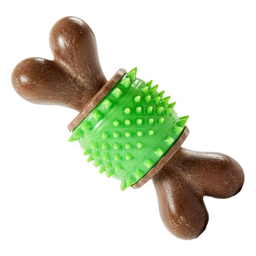 Kauspielzeug für Hunde aus Knochen, Hundespielzeug aus spitzem Knochen, Kauspielzeug für Hunde, Spikey Beißspielzeug, Beißspielzeug, robuste Zahnbürste, Zahnreinigungsbürste für Kauspielzeug für Hunde aus Knochen, Hundespielzeug aus spitzem Knochen, Kauspielzeug für Hunde, Spikey Beißspielzeug, Beißspielzeug, robuste Zahnbürste, Zahnreinigungsbürste für von Opilroyn