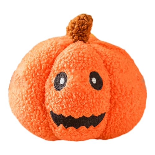 Kürbis-Plüsch, weich, bequem, Bauernhaus-Wurfkissen, Halloween-Hundespielzeug, Halloween-Plüsch-Kürbis, Sound-Spielzeug, bestickter großer Kürbis, Simulationskürbiskissen, Haustier-Quietschspielzeug Kürbis-Plüsch, weich, bequem, Bauernhaus-Wurfkissen, Halloween-Hundespielzeug, Halloween-Plüsch-Kürbis, Sound-Spielzeug, bestickter großer Kürbis, Simulationskürbiskissen, Haustier-Quietschspielzeug von Opilroyn