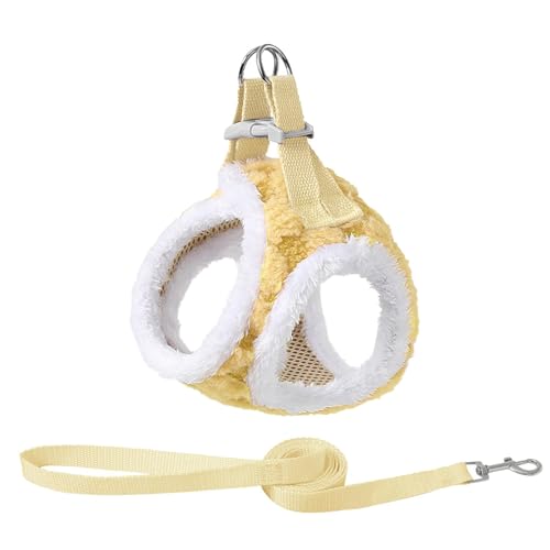 Langlebiges Seil für Hunde, Zugseil für Haustiere, Herbst/Winter, bequemes Geschirr aus Plüsch, Zugseil für Katze/Hund, Zubehör für Haustiere, Essentials von Opilroyn