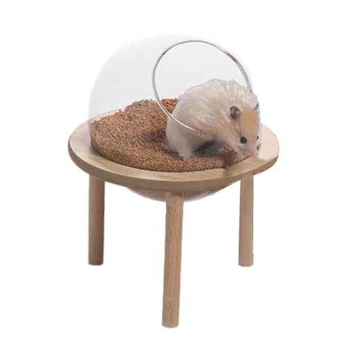 Opilroyn Hamster Badbox - Transparente Anti-Splash Hamster Badewanne | Wiederverwendbare platzsparende Sandbadbox, Schlagfeste Badezimmerbox Opilroyn Hamster Badbox - Transparente Anti-Splash Hamster Badewanne | Wiederverwendbare platzsparende Sandbadbox, Schlagfeste Badezimmerbox von Opilroyn