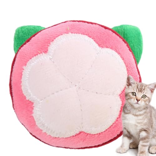 Opilroyn Katzenkissen-Spielzeug, Obstform, Kauspielzeug für Katzen, weiches Haustier-Katzenminze-Zahnreinigungsspielzeug, interaktives Spielzeug für kleine bis mittelgroße Haustiere Opilroyn Katzenkissen-Spielzeug, Obstform, Kauspielzeug für Katzen, weiches Haustier-Katzenminze-Zahnreinigungsspielzeug, interaktives Spielzeug für kleine bis mittelgroße Haustiere von Opilroyn