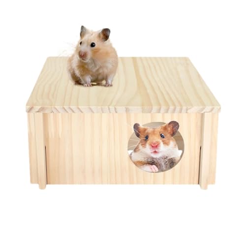 Opilroyn Mehrkammer-Hamsterhaus-Labyrinth, quadratisch, 2 Zimmer, große Kleintiere, Haustiere, Tunnel, Erkundungsspielzeug, Kleintier-Lebensraum, Dekoration für Zwerghamster, Rennmäuse, Mäuse, Opilroyn Mehrkammer-Hamsterhaus-Labyrinth, quadratisch, 2 Zimmer, große Kleintiere, Haustiere, Tunnel, Erkundungsspielzeug, Kleintier-Lebensraum, Dekoration für Zwerghamster, Rennmäuse, Mäuse, von Opilroyn