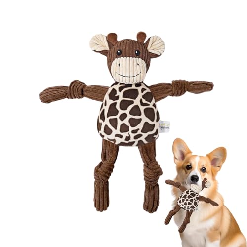 Opilroyn Quietschendes Haustierspielzeug, Kauspielzeug für Hunde, Plüsch-Kauspielzeug in Tierform, Plüsch-Hundespielzeug für Katzen, kleine, mittelgroße Hunde und Welpen Opilroyn Quietschendes Haustierspielzeug, Kauspielzeug für Hunde, Plüsch-Kauspielzeug in Tierform, Plüsch-Hundespielzeug für Katzen, kleine, mittelgroße Hunde und Welpen von Opilroyn