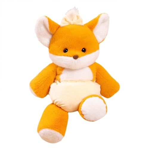 Plüschtier Fuchs, niedlicher Hund mit weißem Elefant, Blau, Fuchs, Orange, Plüsch, 43,9 cm – Plüschspielzeug für die Familie, Zoo, Plüschtiere für Mai-Dekoration Plüschtier Fuchs, niedlicher Hund mit weißem Elefant, Blau, Fuchs, Orange, Plüsch, 43,9 cm – Plüschspielzeug für die Familie, Zoo, Plüschtiere für Mai-Dekoration von Opilroyn