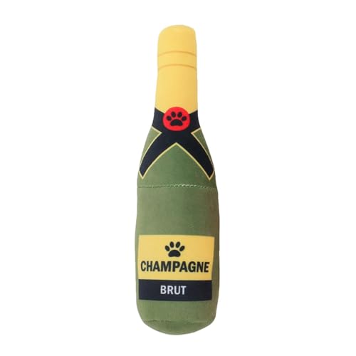 Quietschendes Hundespielzeug – Kauspielzeug für Hunde, Wasserflasche Hundespielzeug, Hundeflasche Plüschspielzeug | Welpenkauspielzeug, Plüsch-Champagnerflasche, interaktives Quietschendes Hundespielzeug – Kauspielzeug für Hunde, Wasserflasche Hundespielzeug, Hundeflasche Plüschspielzeug | Welpenkauspielzeug, Plüsch-Champagnerflasche, interaktives von Opilroyn