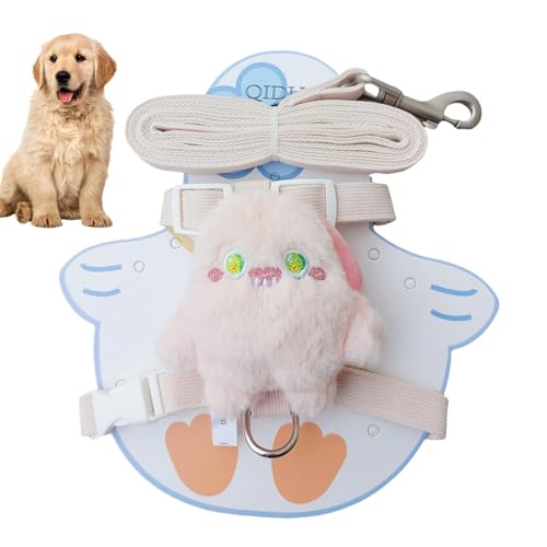 Verstellbares Hundegeschirr, Hundegeschirr mit Bleiseil, Hundegeschirr mit Plüschpuppe, Rucksack für Hunde, Hundegeschirr, Leine zum Spazierengehen Verstellbares Hundegeschirr, Hundegeschirr mit Bleiseil, Hundegeschirr mit Plüschpuppe, Rucksack für Hunde, Hundegeschirr, Leine zum Spazierengehen von Opilroyn