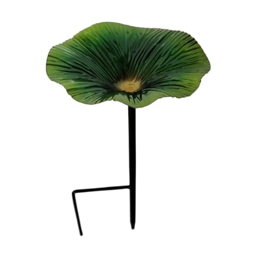 Vogeltränke-Sockel – Tränkenstation für Vögel mit Metallstange, dekorative Futterstation in Blumenform mit Metallspieß für Gartendekoration und Kolibris Vogeltränke-Sockel – Tränkenstation für Vögel mit Metallstange, dekorative Futterstation in Blumenform mit Metallspieß für Gartendekoration und Kolibris von Opilroyn