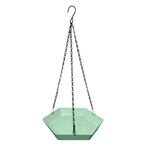 Vogeltränke für den Garten, Polygonal für Vögel, Dekoration für Garten, zum Aufhängen, für Balkon, Terrasse, Park, Beobachter, Vögel von Opilroyn