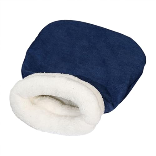 Warmer Schlafsack für Katzen, weicher Schlafsack für Haustiere, bequemes Bett für Hunde, halbgeschlossene Winterhöhle zum Schlafen, Ausruhen, Nickerchen, Entspannen Warmer Schlafsack für Katzen, weicher Schlafsack für Haustiere, bequemes Bett für Hunde, halbgeschlossene Winterhöhle zum Schlafen, Ausruhen, Nickerchen, Entspannen von Opilroyn