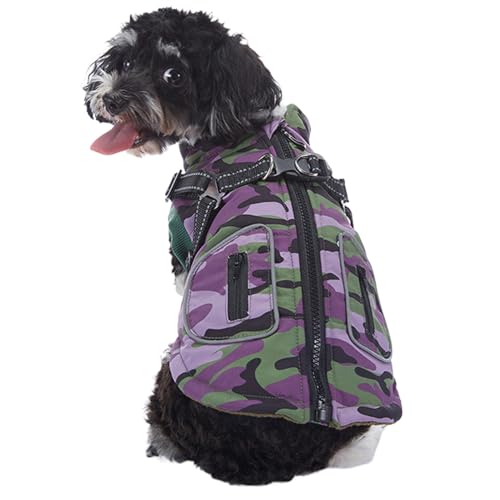 Wasserdichte Hundejacke, Winterjacke für Hunde, Kleidung für Welpen, Haustierkleidung mit reflektierenden Streifen, Mant Wasserdichte Hundejacke, Winterjacke für Hunde, Kleidung für Welpen, Haustierkleidung mit reflektierenden Streifen, Mant von Opilroyn