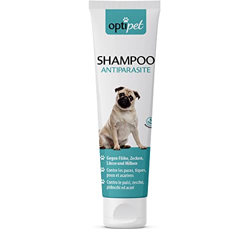 Optipet 250ml Anti-Parasiten Shampoo für Hunde gegen Parasiten Flohshampoo Schutz vor Parasiten von Optipet