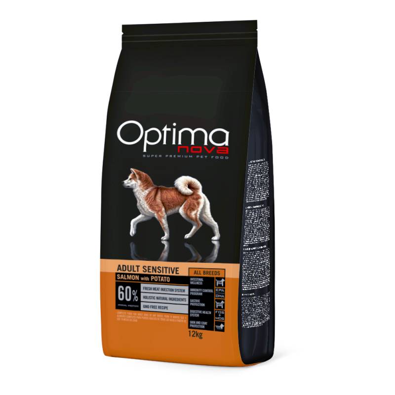 Optimanova Adult Sensitive Lachs & Kartoffel - 12 kg von Optima