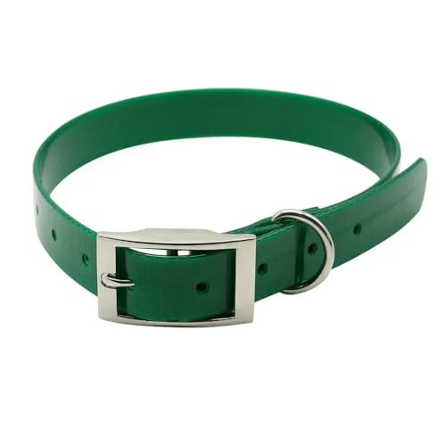 Großes Hundehalsband, verstellbar, TPU, langlebig, wasserdicht, für Welpen, Riemen, Reine Farbe, Hundezubehör von Optxzn
