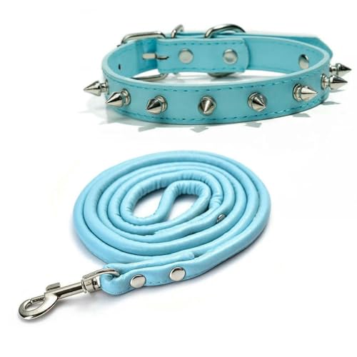 Harfe Spiked Nieten Leder Hundehalsbänder Pu Für Kleine Mittel Große Hunde Haustier Halsband Nieten Anti-Biss Haustier Produkte Halsband Harfe Spiked Nieten Leder Hundehalsbänder Pu Für Kleine Mittel Große Hunde Haustier Halsband Nieten Anti-Biss Haustier Produkte Halsband von Optxzn