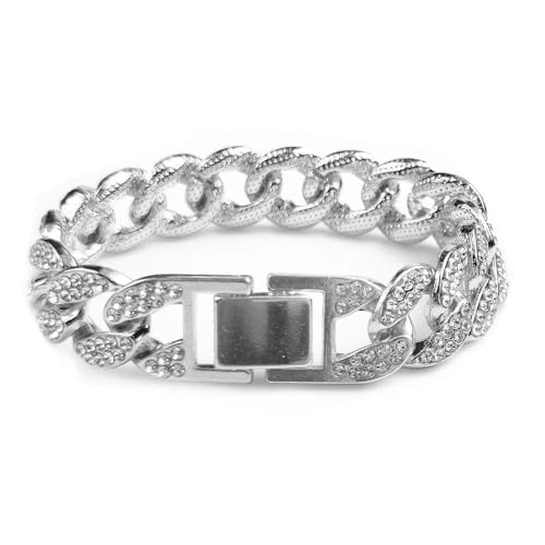 Kubanische Goldkette für Hunde, luxuriöses Hundehalsband mit Diamanten, Haustier-Metallhalskette, Schmuckzubehör für kleine, mittelgroße und große Hunde, Katzen, Haustiergeschenk Kubanische Goldkette für Hunde, luxuriöses Hundehalsband mit Diamanten, Haustier-Metallhalskette, Schmuckzubehör für kleine, mittelgroße und große Hunde, Katzen, Haustiergeschenk von Optxzn