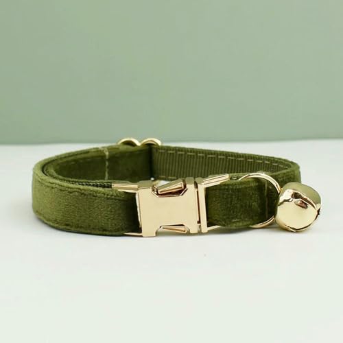 Samt Katzenhalsband Bowknot Personalisiertes Halsband für Katzen Katzenbedarf Katzenhalsbandgürtel mit Glöckchen und Schleife Samt Katzenhalsband Bowknot Personalisiertes Halsband für Katzen Katzenbedarf Katzenhalsbandgürtel mit Glöckchen und Schleife von Optxzn