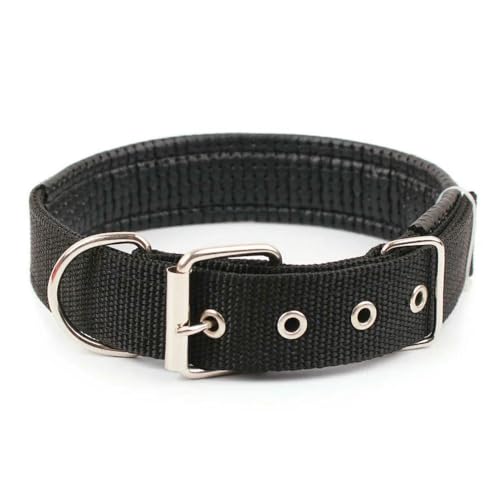 Solide Hundehalsbänder Nylon Hundehalsband für kleine mittelgroße Hunde Teddy Keji Pitbull Bulldog Beagle Solide Hundehalsbänder Nylon Hundehalsband für kleine mittelgroße Hunde Teddy Keji Pitbull Bulldog Beagle von Optxzn