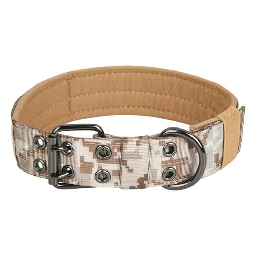 Taktisches Hundehalsband für den Außenbereich, mittelgroß und groß, mit Doppeldornschließe, explosionsgeschütztes Hundehalsband aus Nylon Taktisches Hundehalsband für den Außenbereich, mittelgroß und groß, mit Doppeldornschließe, explosionsgeschütztes Hundehalsband aus Nylon von Optxzn