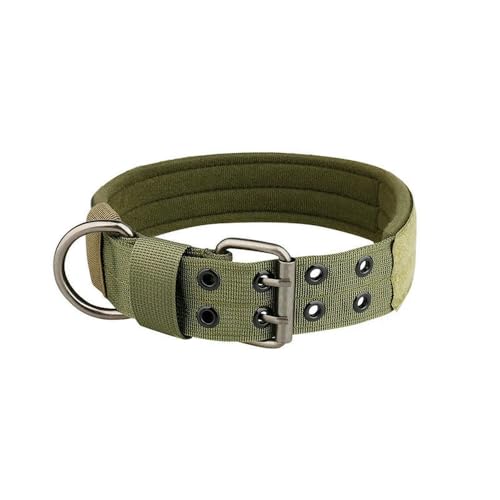 Verstellbares und langlebiges taktisches Hundehalsband aus Nylon, geeignet für mittelgroße und große Hunde Verstellbares und langlebiges taktisches Hundehalsband aus Nylon, geeignet für mittelgroße und große Hunde von Optxzn