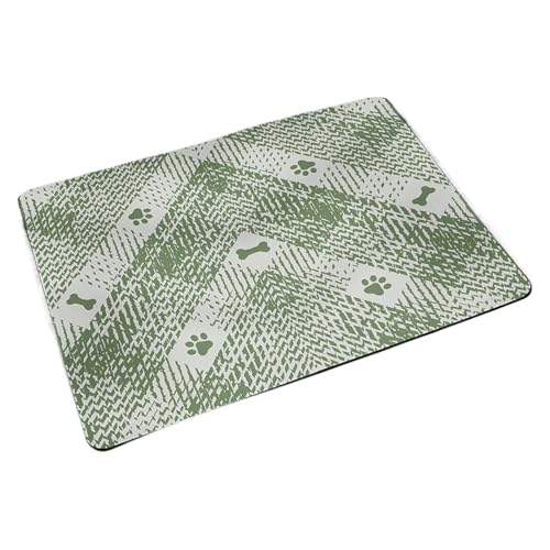 Absorbierende Haustier-Federmatte, rutschfeste Hundefeedermatte, 39,7 x 69,2 x 3,6 cm, Wasserspender Matting, nicht rutschend, geeignet für Zuhause, schützt Böden Absorbierende Haustier-Federmatte, rutschfeste Hundefeedermatte, 39,7 x 69,2 x 3,6 cm, Wasserspender Matting, nicht rutschend, geeignet für Zuhause, schützt Böden von Opvonxeh