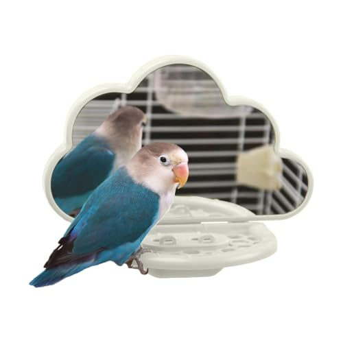 Bird Mirror with Perch, Cockatiel Bird Mirror, Parakeet Perch with Mirror, Parrot Perch with Mirror, Bird Cage Accessories with Mirror, Bird Perch Stand with Mirror, Feeding Cup Bird Mirror Bird Mirror with Perch, Cockatiel Bird Mirror, Parakeet Perch with Mirror, Parrot Perch with Mirror, Bird Cage Accessories with Mirror, Bird Perch Stand with Mirror, Feeding Cup Bird Mirror von Opvonxeh