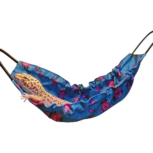 Hängematte mit Bart- – Bett mit weichem Haargummi für die Konfiguration des Terrariums, waschbares Design mit komfortablem Ruhebereich, dekoratives Zubehör für den Tank Hängematte mit Bart- – Bett mit weichem Haargummi für die Konfiguration des Terrariums, waschbares Design mit komfortablem Ruhebereich, dekoratives Zubehör für den Tank von Opvonxeh