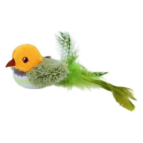 Interaktives Vogelkatzenspielzeug, Simulation Flapping Bird Toy, Chirping Bird Cat Toy, Waschbares Vogelspielzeug für Katzen, Removable Bird Cat Toy, Realistisches Flying Bird Toy, Flapping Bird Toy Interaktives Vogelkatzenspielzeug, Simulation Flapping Bird Toy, Chirping Bird Cat Toy, Waschbares Vogelspielzeug für Katzen, Removable Bird Cat Toy, Realistisches Flying Bird Toy, Flapping Bird Toy von Opvonxeh