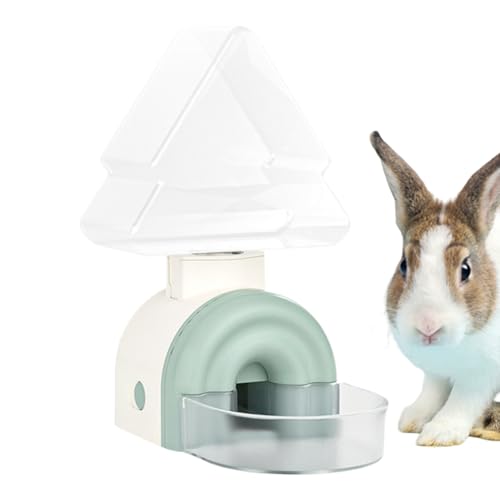 Kleiner Haustier-Wasserspender für Haustiere, 520 ml, automatische Kieferform, Feeding Fountain, 5,31 x 3,54 x 8,27 Zoll (13,9 x 9,5 x 20,5 cm), tragbar, für Katzen, Kaninchen, Ferret, Hedgehog, Käfig von Opvonxeh