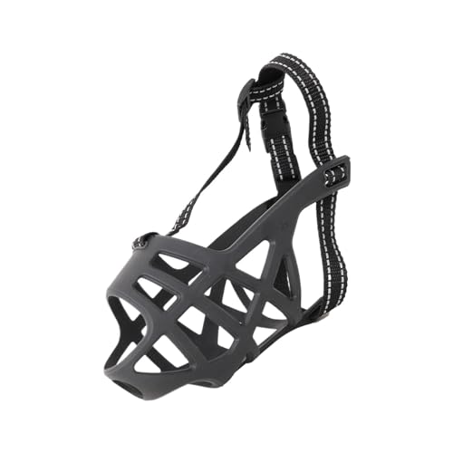 Muzzle Breathable Dog Muzzle, Training for Dogs, nicht-restrictive Dog Muzzle, Soft Mouthguard for Dogs, Adjustable Dog Muzzle for Barking, Comfortable Dog Muzzle Muzzle Breathable Dog Muzzle, Training for Dogs, nicht-restrictive Dog Muzzle, Soft Mouthguard for Dogs, Adjustable Dog Muzzle for Barking, Comfortable Dog Muzzle von Opvonxeh