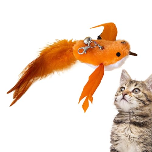 Nachfüllpackung für Katzenspielzeug, Katzenspielzeug-Ersatz, Feder-Nachfüllungen, Teaser-Ersatzkopf, multifunktionales interaktives Katzenspielzeug, für zu Hause, im Freien Nachfüllpackung für Katzenspielzeug, Katzenspielzeug-Ersatz, Feder-Nachfüllungen, Teaser-Ersatzkopf, multifunktionales interaktives Katzenspielzeug, für zu Hause, im Freien von Opvonxeh