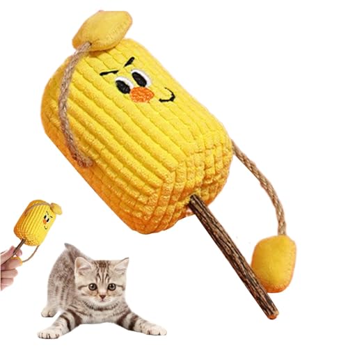 Opvonxeh Cat Toys, Cat Teaser Toys, Corn Cob Shape Catnip Toys, Plush Kitten Toy, Stuffed Cat Toy, Chew Stick for Cats, Cat Teeth Cleaning Toy, Chew Toys for Cats, Hunting Cat Toys Opvonxeh Cat Toys, Cat Teaser Toys, Corn Cob Shape Catnip Toys, Plush Kitten Toy, Stuffed Cat Toy, Chew Stick for Cats, Cat Teeth Cleaning Toy, Chew Toys for Cats, Hunting Cat Toys von Opvonxeh