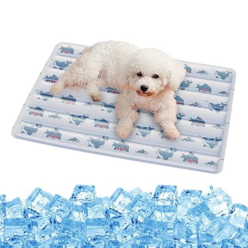 Opvonxeh Dog Cooling Matte, Gel Bed Crate Pad, Waterproof Summer Pet Relaxation, Napping and Sleeping Accessory for Room Backyard Kennels Outdoor Apartment Living Sofa Home Comfort Opvonxeh Dog Cooling Matte, Gel Bed Crate Pad, Waterproof Summer Pet Relaxation, Napping and Sleeping Accessory for Room Backyard Kennels Outdoor Apartment Living Sofa Home Comfort von Opvonxeh