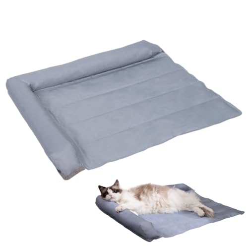 Opvonxeh Dog Cooling Matte, Puppy Cozy Bed, Breathable Cat Cushion, Gel Cold Pad for Providing Comfort in Hot Weather, Pet Resting in Garden Backyard and Outdoor Spaces, Small, Medium Opvonxeh Dog Cooling Matte, Puppy Cozy Bed, Breathable Cat Cushion, Gel Cold Pad for Providing Comfort in Hot Weather, Pet Resting in Garden Backyard and Outdoor Spaces, Small, Medium von Opvonxeh
