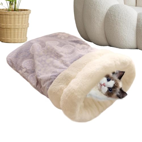 Opvonxeh Katzen-Schlafsack, Katzenbett, Katzenbett, Katzenbett, Katzenbett, Puppy Sleeping Bag, weiche Plüschkatze, warmes Katzenbett, gemütliches Haustierbett, Haustierbett, Haustierbett, Opvonxeh Katzen-Schlafsack, Katzenbett, Katzenbett, Katzenbett, Katzenbett, Puppy Sleeping Bag, weiche Plüschkatze, warmes Katzenbett, gemütliches Haustierbett, Haustierbett, Haustierbett, von Opvonxeh