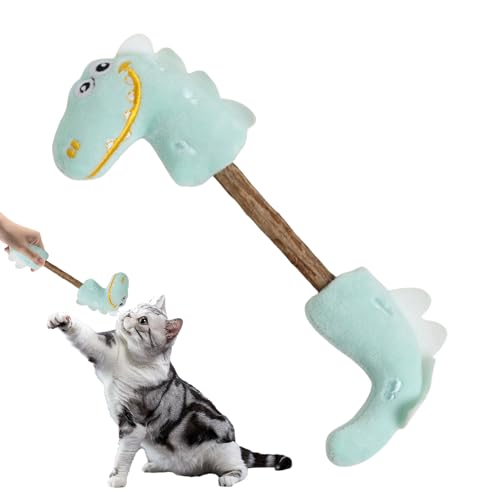 Opvonxeh Kitten Teething Toys, Little Dinosaur Plush Toy, Interactive Cat Puzzle with Bells, Chew Ball and Teething Sticks, Multipurpose and Durable for Pets Indoor Entertainment for Cats Opvonxeh Kitten Teething Toys, Little Dinosaur Plush Toy, Interactive Cat Puzzle with Bells, Chew Ball and Teething Sticks, Multipurpose and Durable for Pets Indoor Entertainment for Cats von Opvonxeh