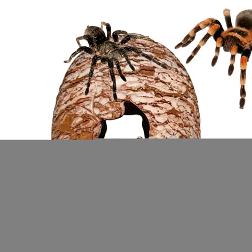 Reptile Hide, Harz Dinosaur Egg Shelter, 3,15 x 4,33 Zoll Gecko Hiding Spot, Dekoratives Haustierzubehör für Garten, Haus, Schlafzimmer, Ecke, Terrarium, Burrow Viewing Room Climbing and Breeding Reptile Hide, Harz Dinosaur Egg Shelter, 3,15 x 4,33 Zoll Gecko Hiding Spot, Dekoratives Haustierzubehör für Garten, Haus, Schlafzimmer, Ecke, Terrarium, Burrow Viewing Room Climbing and Breeding von Opvonxeh