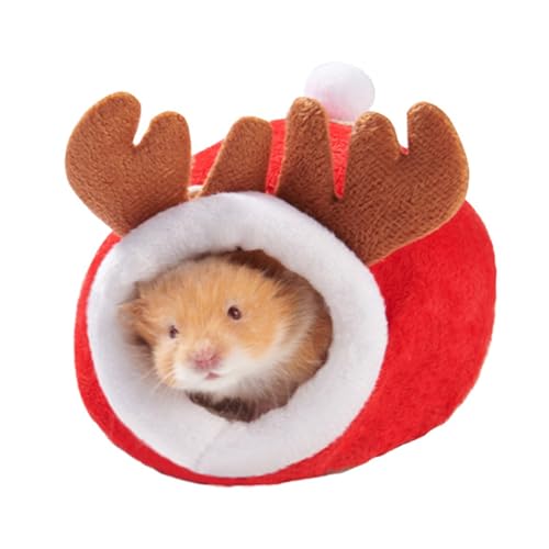OralGos Winter Baumwolle Hamsterhaus Meerschweinchen Haus Warmnest Kleintiernest Winter Warmer Käfig für Hamster Nager Käfig von OralGos