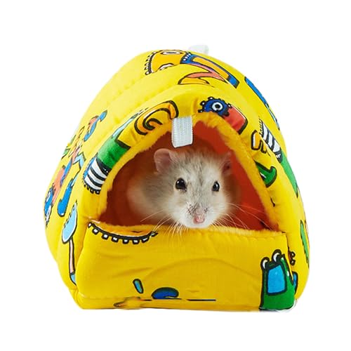 OralGos Winter Baumwolle Hamsterhaus Meerschweinchen Haus Warmnest Kleintiernest Winter Warmer Käfig für Hamster Nager Käfig von OralGos