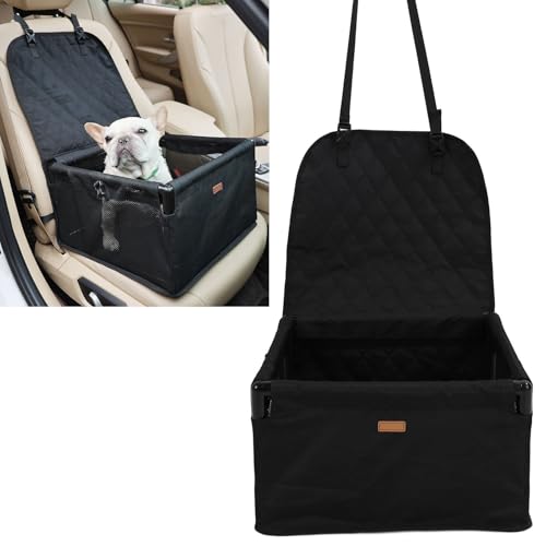 Hundeautositz für kleine Hunde, atmungsaktiver Welpensitz aus Netzgewebe, Abnehmbarer, waschbarer Katzenautositz, Sicherheitsbett, Reisetransportsitz für Autofahrten Hundeautositz für kleine Hunde, atmungsaktiver Welpensitz aus Netzgewebe, Abnehmbarer, waschbarer Katzenautositz, Sicherheitsbett, Reisetransportsitz für Autofahrten von Oreilet