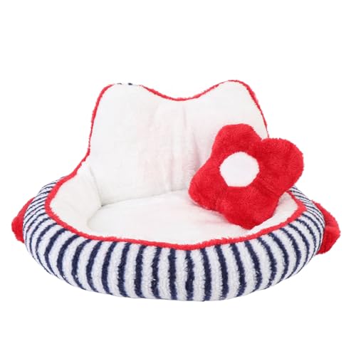 Katzen Couchbett, Niedliches, Weiches Haustier Schlafsofa, Winter Plüsch, Waschbar, Kleines Hunde Couchbett Katzen Couch Stuhl, Hunde Sofabett für Drinnen Katzen Hunde Welpen Katzen Couchbett, Niedliches, Weiches Haustier Schlafsofa, Winter Plüsch, Waschbar, Kleines Hunde Couchbett Katzen Couch Stuhl, Hunde Sofabett für Drinnen Katzen Hunde Welpen von Oreilet