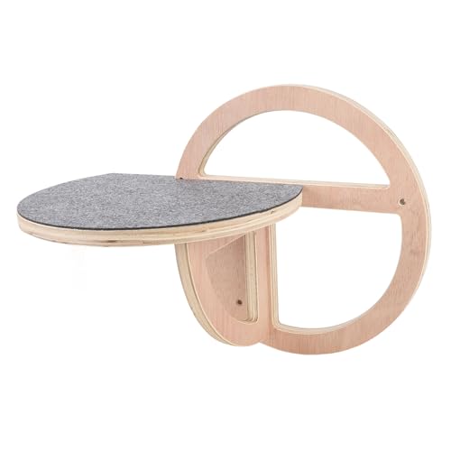 Katzen-Wandregale, an der Wand Montierte Katzensitzstange aus Holz, Katzen-Wandmöbel, Runde Erhöhung der Katzenübung, Schwimmendes Katzen Wandbett, Katzenregal Zum Schlafen Spielen Katzen-Wandregale, an der Wand Montierte Katzensitzstange aus Holz, Katzen-Wandmöbel, Runde Erhöhung der Katzenübung, Schwimmendes Katzen Wandbett, Katzenregal Zum Schlafen Spielen von Oreilet