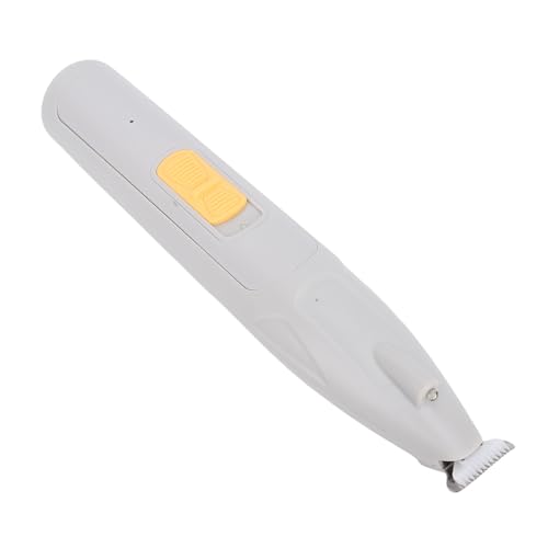 Katzenfußhaarschneider, Elektrisches Haar Clipper mit LED -Licht, Wiederaufladbare Pflege Groomer für Hunde Katzen, die Pfoten, Augen, Ohren, Gesicht, Rumpf Trimmen von Oreilet