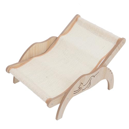 Katzenhängematte, Strandstuhl, Verstellbare Katzenkratzbetten, Erhöhte Haustiermöbel, Katzensofa, Couch, Holzrahmen, Schaukelstuhl, Kätzchen Hochbett Lounge für Hauskatzen Katzenhängematte, Strandstuhl, Verstellbare Katzenkratzbetten, Erhöhte Haustiermöbel, Katzensofa, Couch, Holzrahmen, Schaukelstuhl, Kätzchen Hochbett Lounge für Hauskatzen von Oreilet