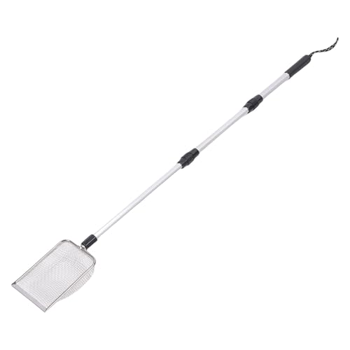 Oreilet Ausleitbare Katzenstreu Schaufel, Langgang Metallkatze Kochschugel, Abnehmbarer Edelstahl Kitty Deep Shovel für eine Einfache Sieben Litterbox Oreilet Ausleitbare Katzenstreu Schaufel, Langgang Metallkatze Kochschugel, Abnehmbarer Edelstahl Kitty Deep Shovel für eine Einfache Sieben Litterbox von Oreilet