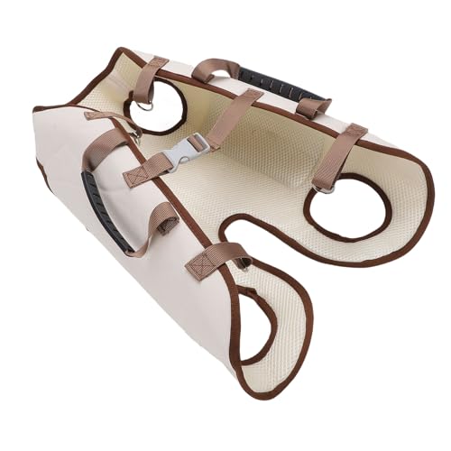 Oreilet Hundeliftgurt, Rucksackhundträgerbeutel mit Leinen Schultergurten, Tragbare Atmungsaktive Haustierbeine Hüfte Stütze Ganzkörperschlinge -Träger Lift für Hinterbeine Im Freien (XL) von Oreilet