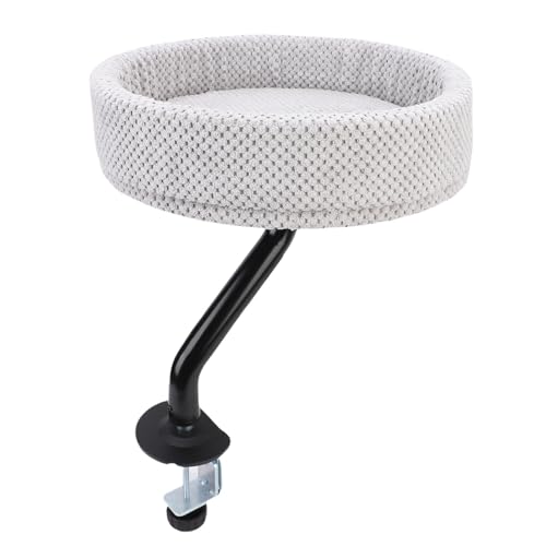 Oreilet Katzenschreibtischbett, Katzen Hängematte Barsch, Desktop Nest Kätzchen Haustierbett für Schreibtischbefestigung für Platz Sparende Tische Home Office Indoor Kitty Oreilet Katzenschreibtischbett, Katzen Hängematte Barsch, Desktop Nest Kätzchen Haustierbett für Schreibtischbefestigung für Platz Sparende Tische Home Office Indoor Kitty von Oreilet