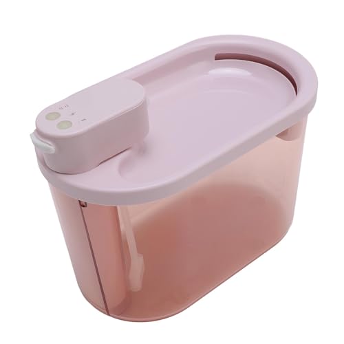 Oreilet Katzenwasserbrunnen, 2,2 L Zirkulierende Innenhunde Automatischer Trinkwasserversender für Katzenhunde, Haustierversorgungen, 2200 MAh Batterie (PINK) von Oreilet