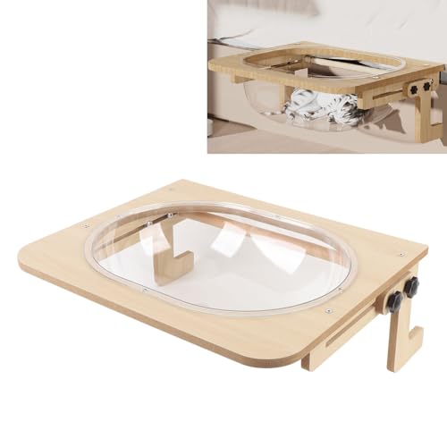 Transparente Katzenbettwandmontage, Space Pod -Haustierhänge für Katzen mit Atmungsaktivem Dichtebrett Multi -Katze -Unterstützung Transparente Katzenbettwandmontage, Space Pod -Haustierhänge für Katzen mit Atmungsaktivem Dichtebrett Multi -Katze -Unterstützung von Oreilet